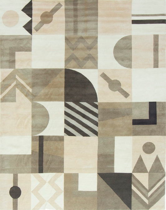 Modern Rug Image 9192 Pazzo, Baci Collection by Citizen Artist