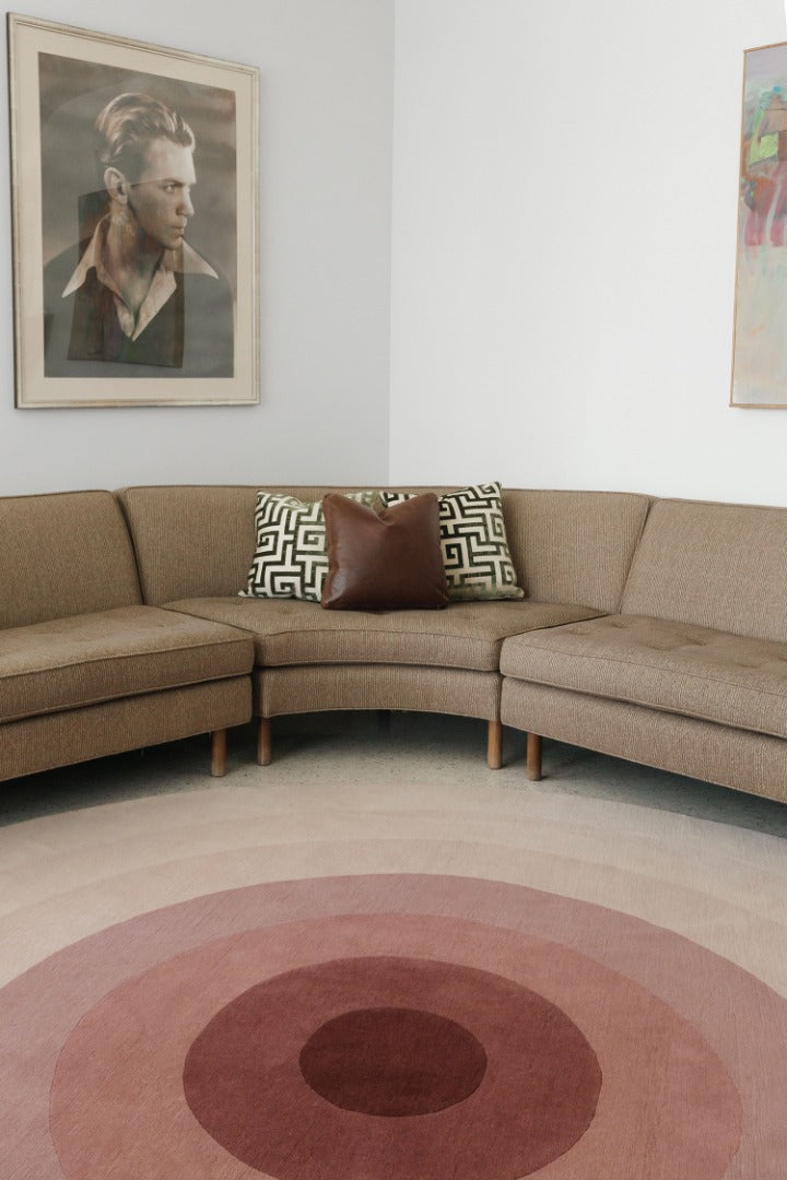 Modern Rug Image 6341 Luna Round Rug by Michael Berman