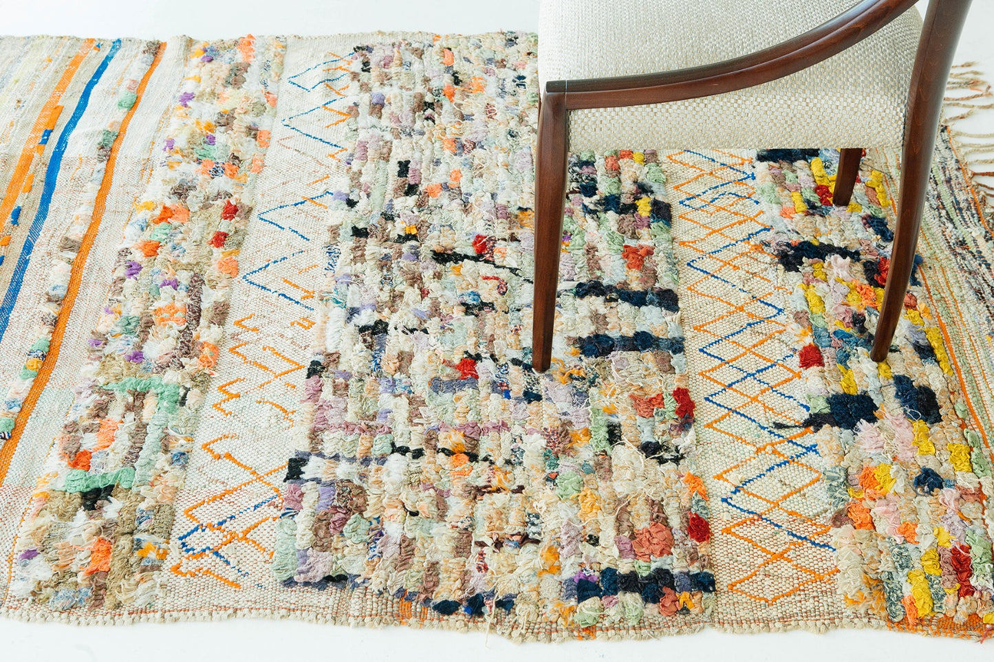 Modern Rug Image 12714 Vintage Moroccan Azilal Tribe Rug