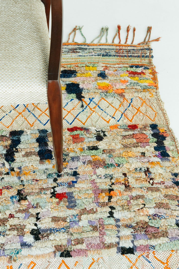 Modern Rug Image 12712 Vintage Moroccan Azilal Tribe Rug