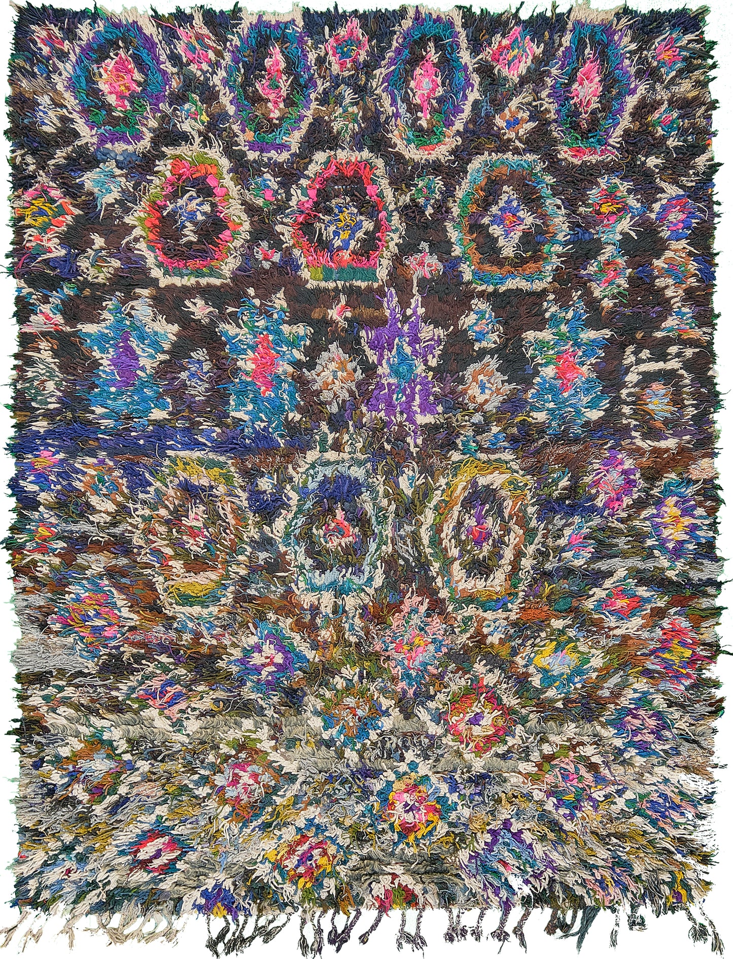 Modern Rug Image 12721 Vintage Moroccan Azilal Tribe Rug
