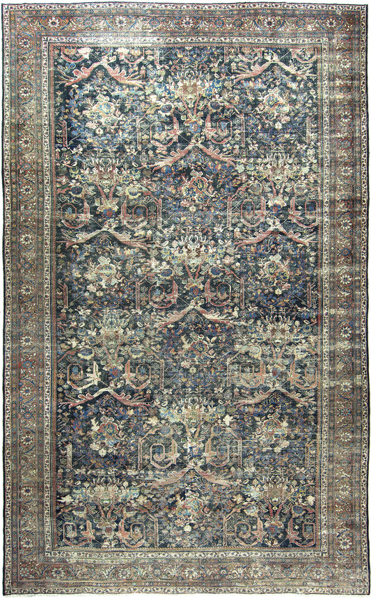 Persian Rug 1164 Antique Persian Mahal Rug 28431