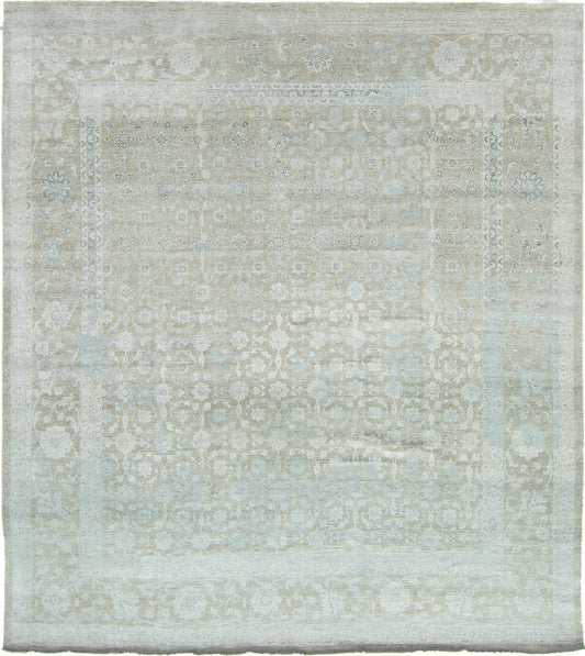 Tabriz Revival Bamboo Silk Rug