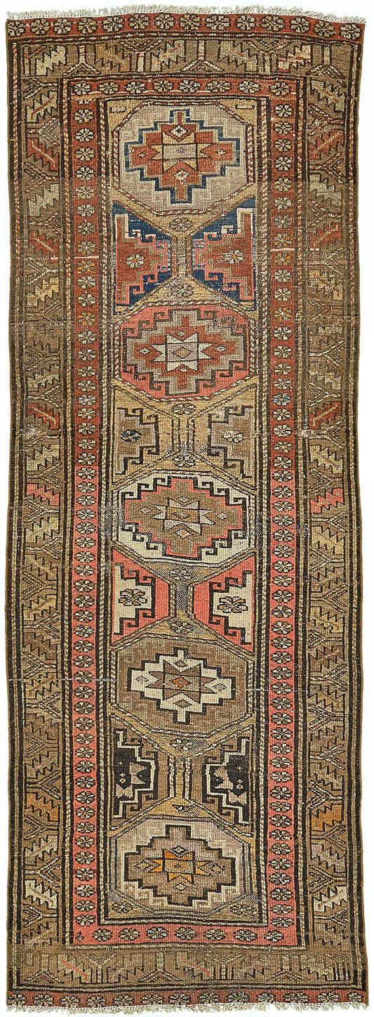 Persian Rug 825 Antique Persian Kordestan Runner 28438