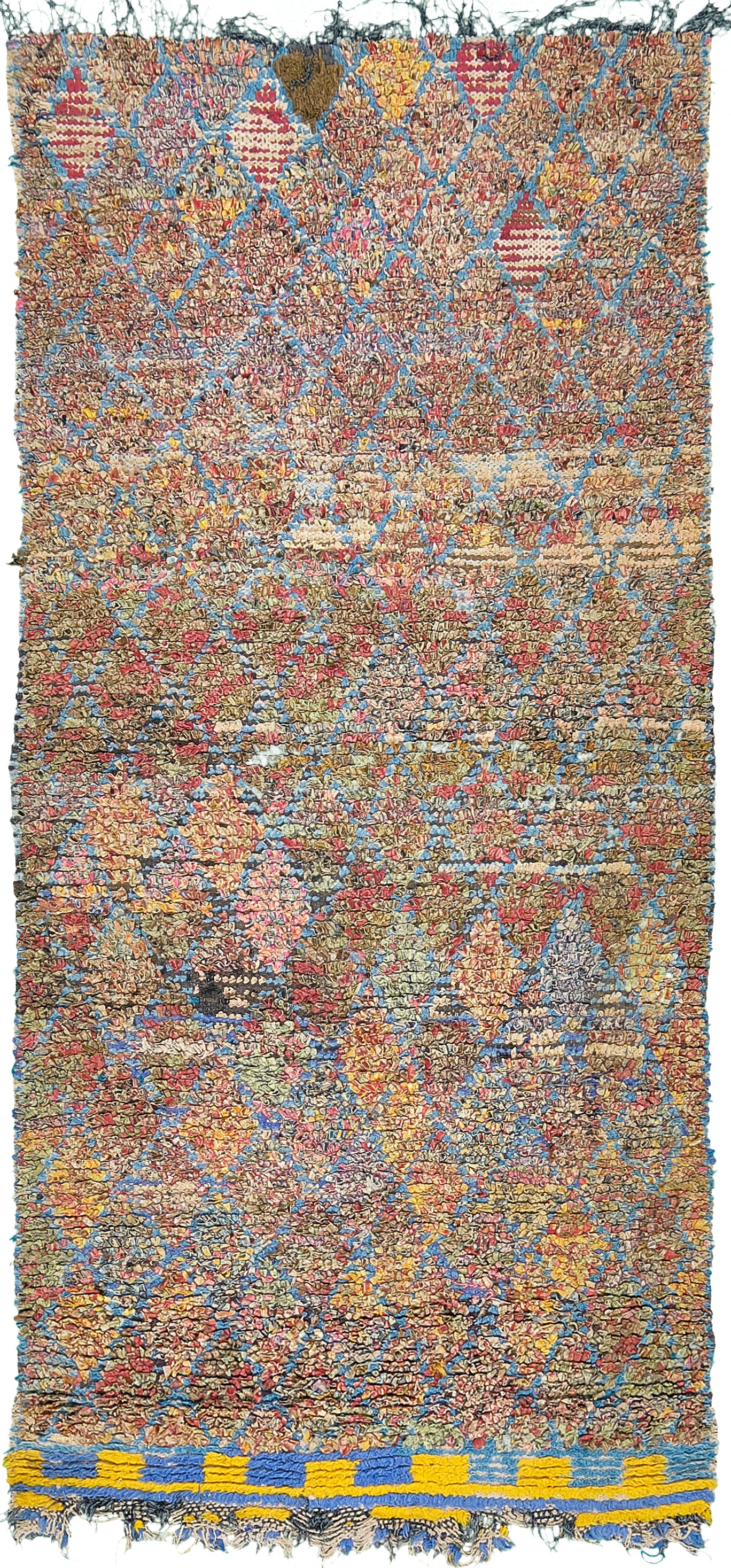 Vintage Moroccan Azilal Tribe Rug