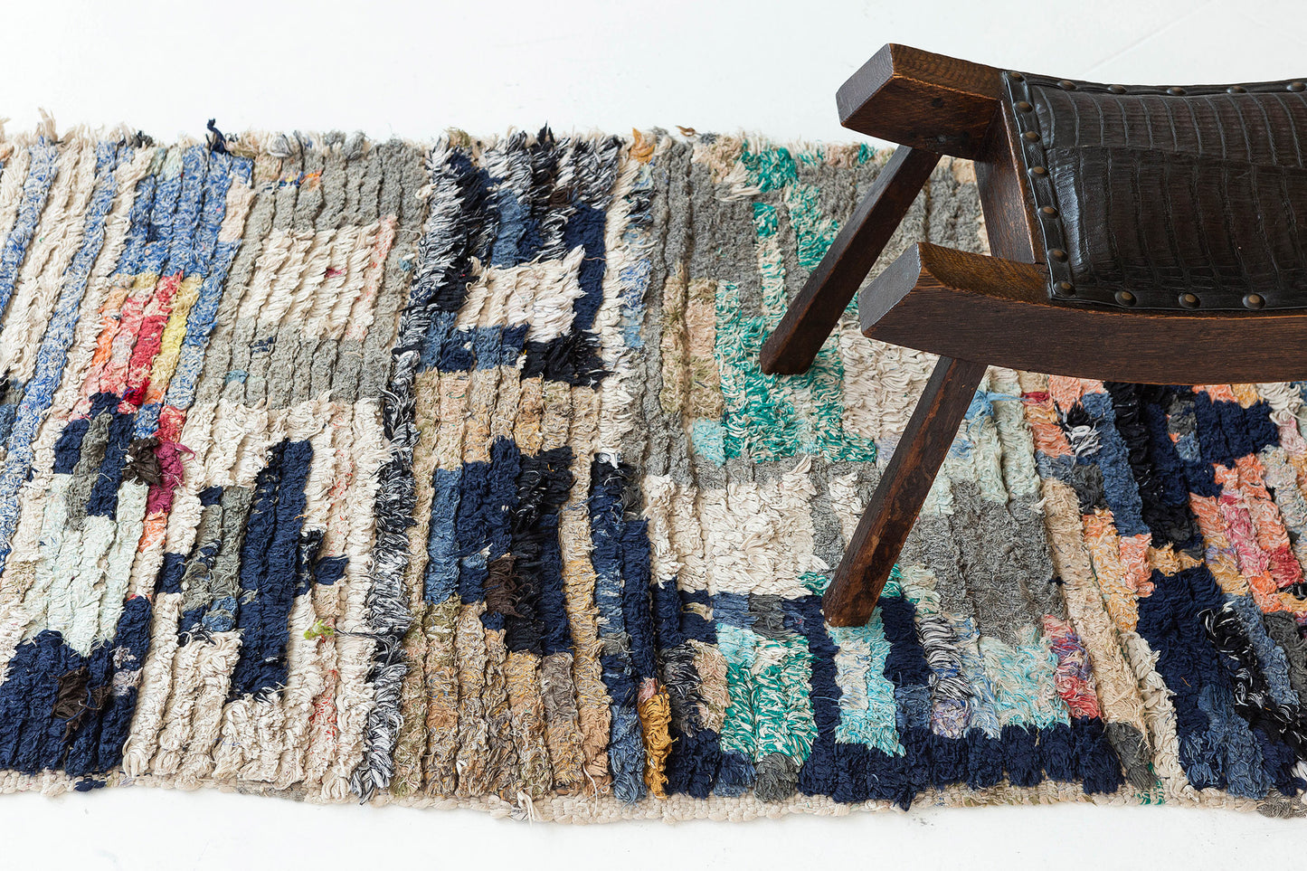 Modern Rug Image 12735 Vintage Moroccan Azilal Tribe Rug