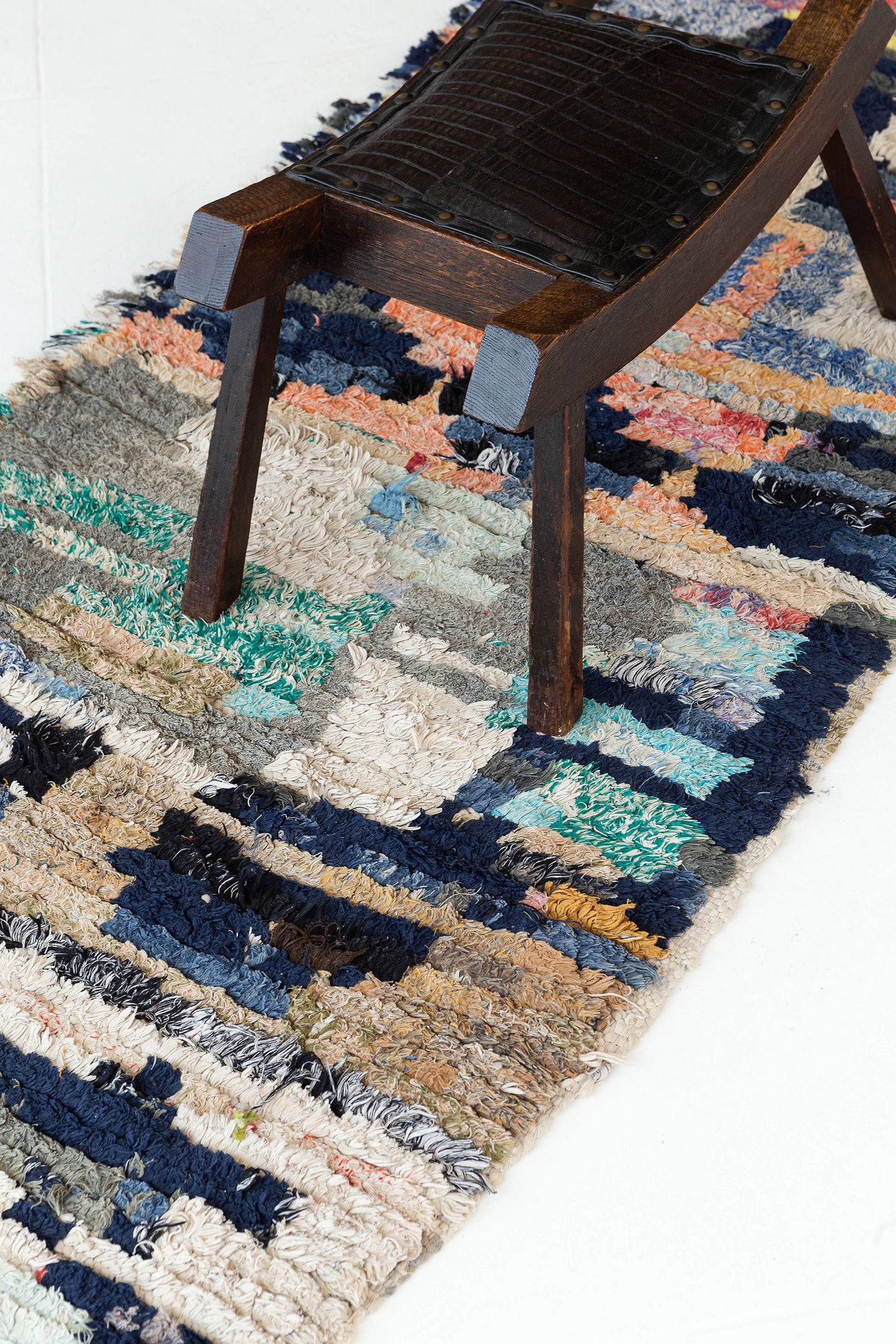 Modern Rug Image 12733 Vintage Moroccan Azilal Tribe Rug