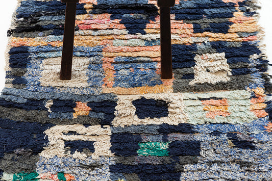 Modern Rug Image 12732 Vintage Moroccan Azilal Tribe Rug