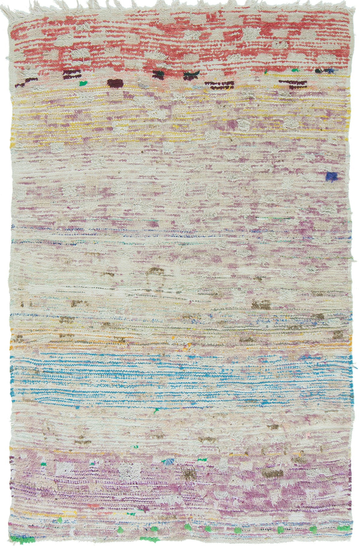 Modern Rug Image 12749 Vintage Moroccan Azilal Tribe Rug