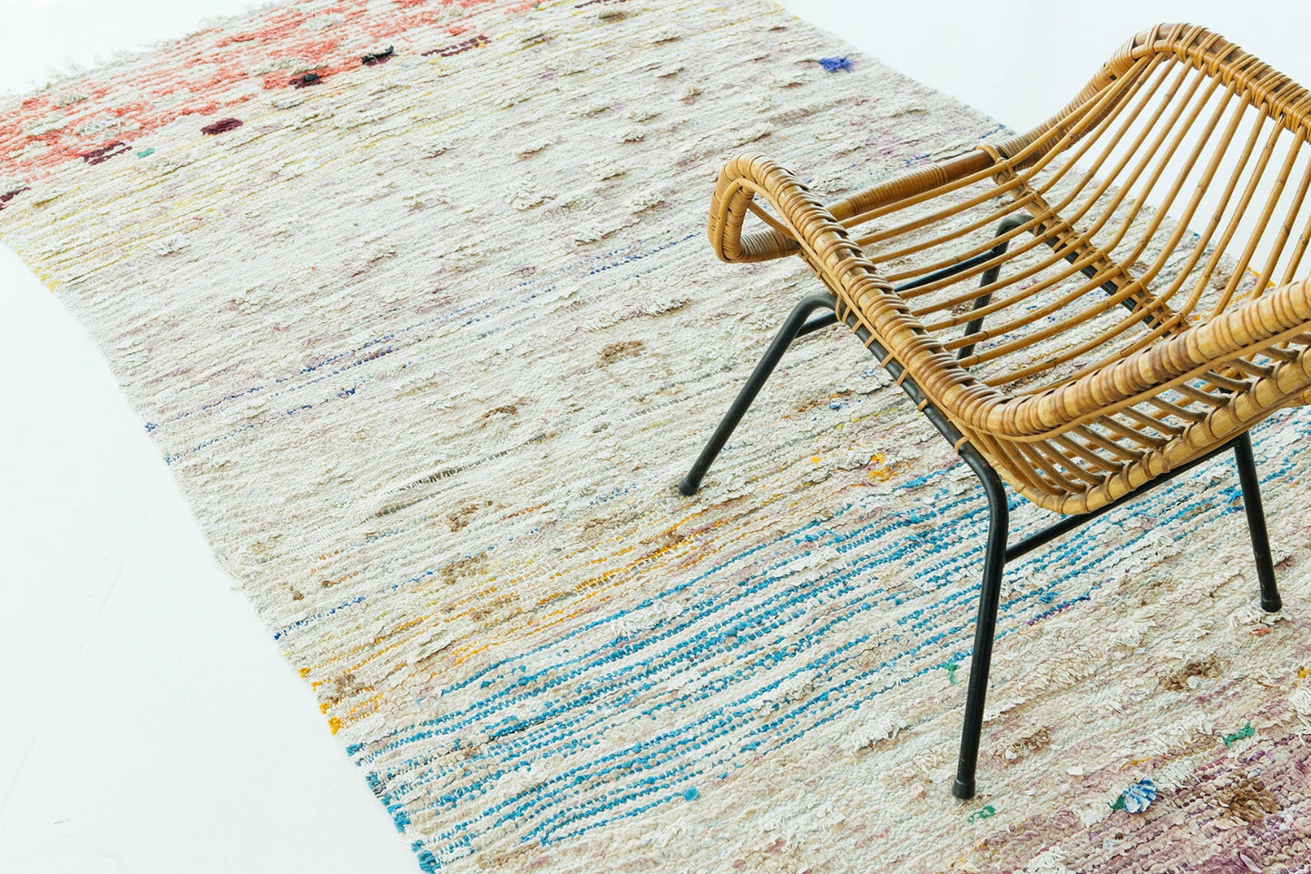 Modern Rug Image 12753 Vintage Moroccan Azilal Tribe Rug