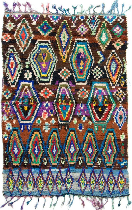 Modern Rug Image 12761 Vintage Moroccan Azilal Tribe Rug