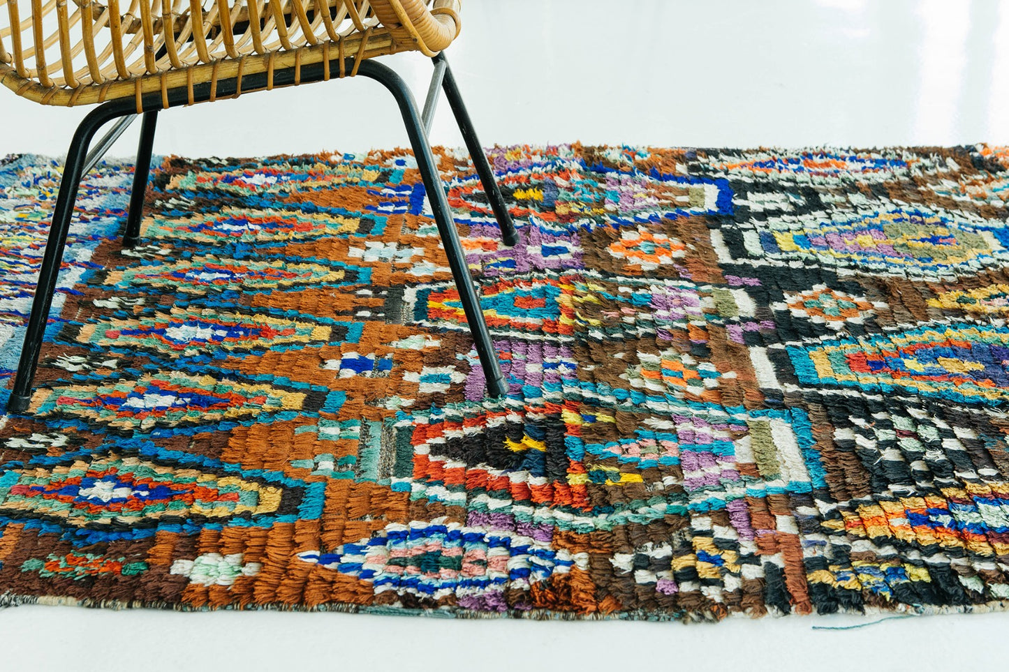 Modern Rug Image 12764 Vintage Moroccan Azilal Tribe Rug