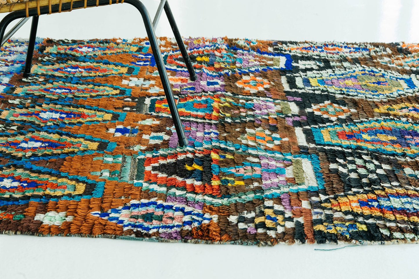 Modern Rug Image 12763 Vintage Moroccan Azilal Tribe Rug