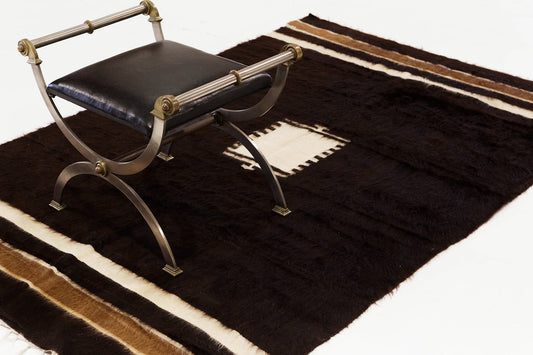 Vintage Turkish Tulu Rug