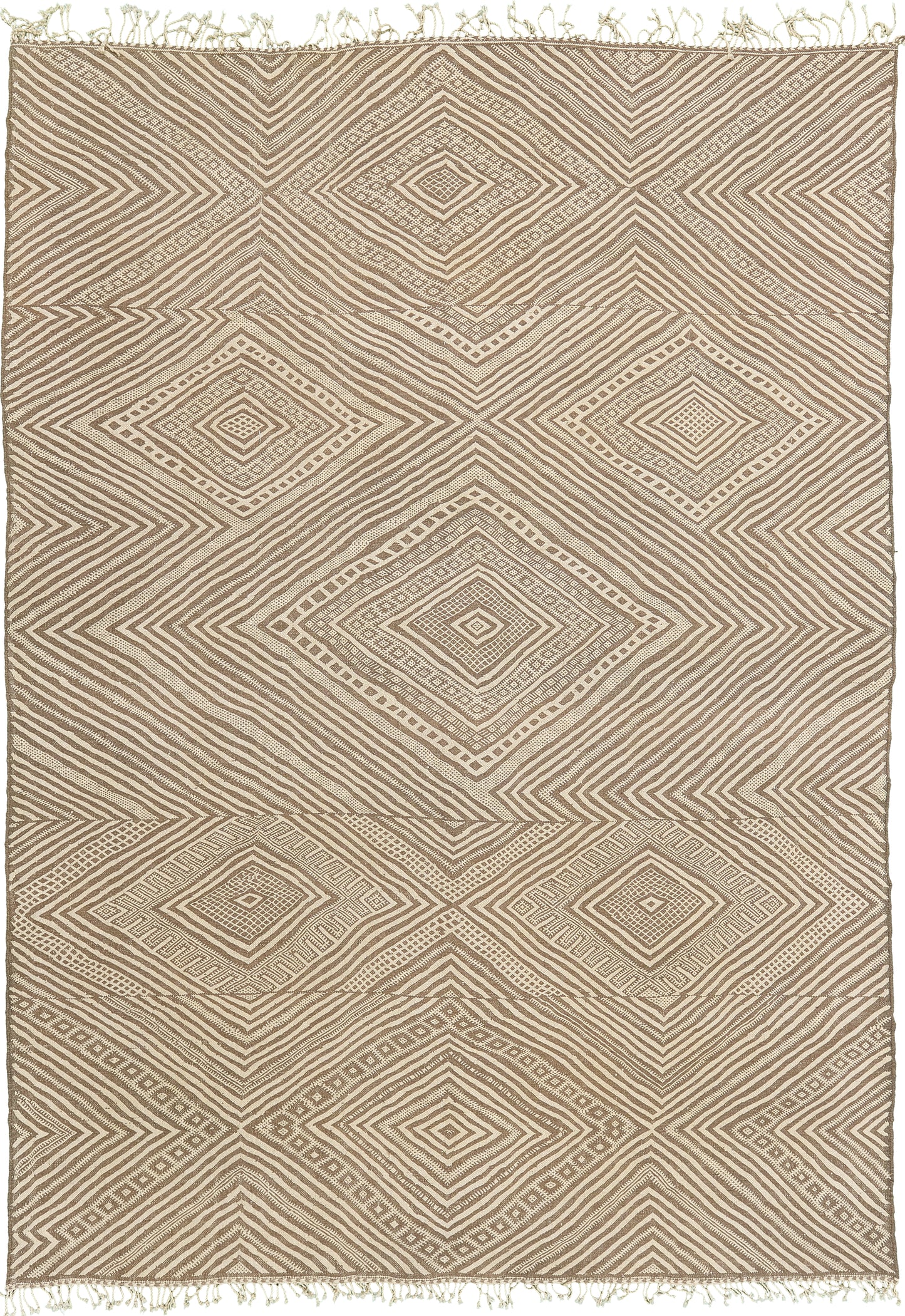 Moroccan Kilim Natural Wool