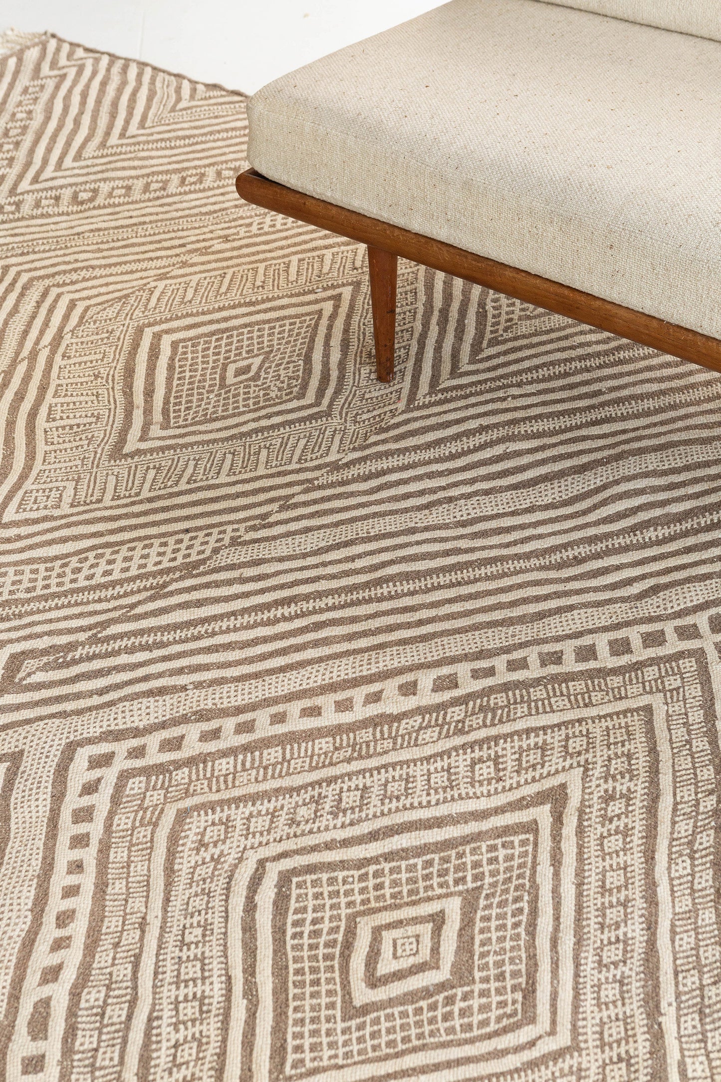 Moroccan Kilim Natural Wool