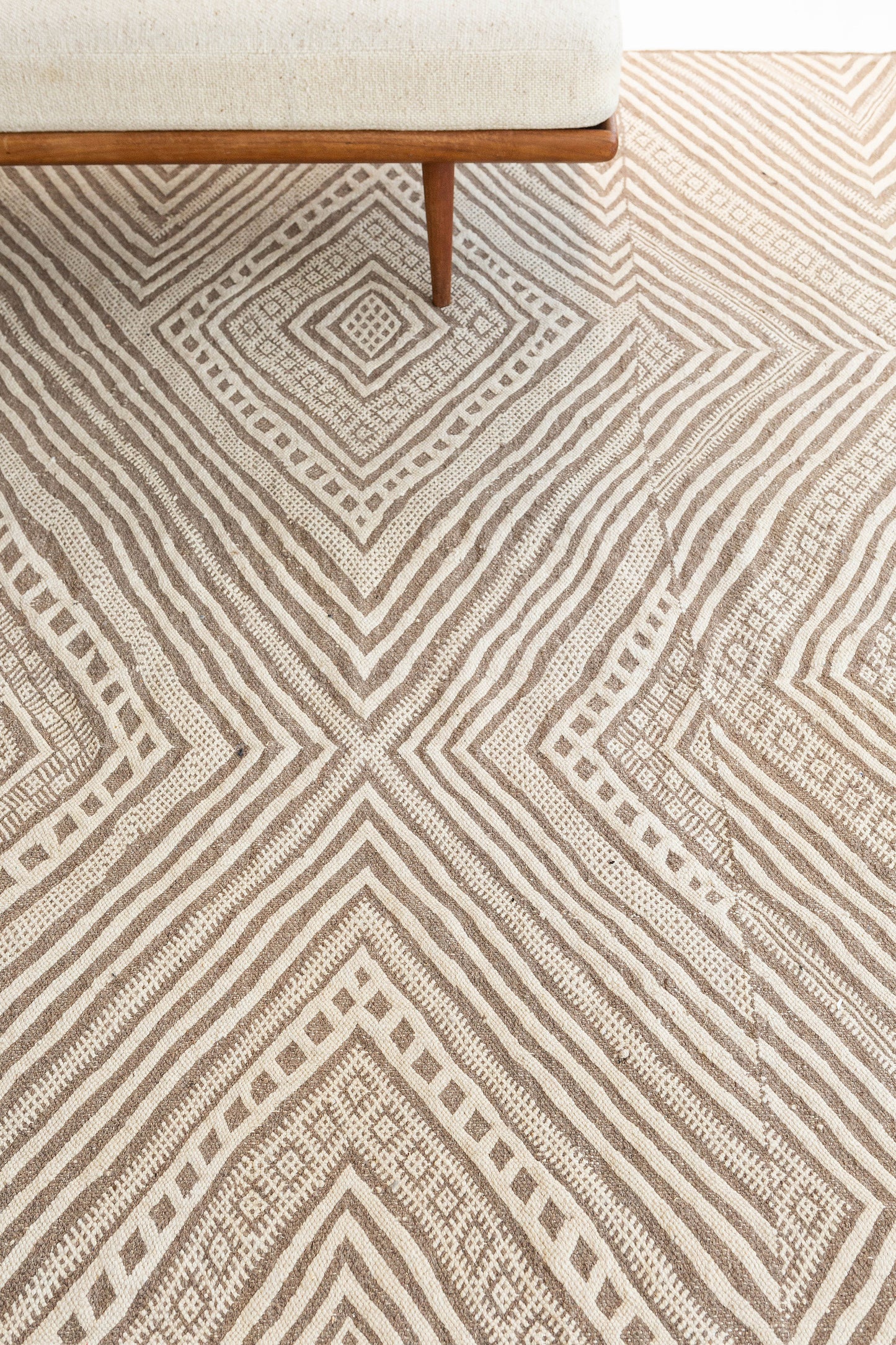 Moroccan Kilim Natural Wool