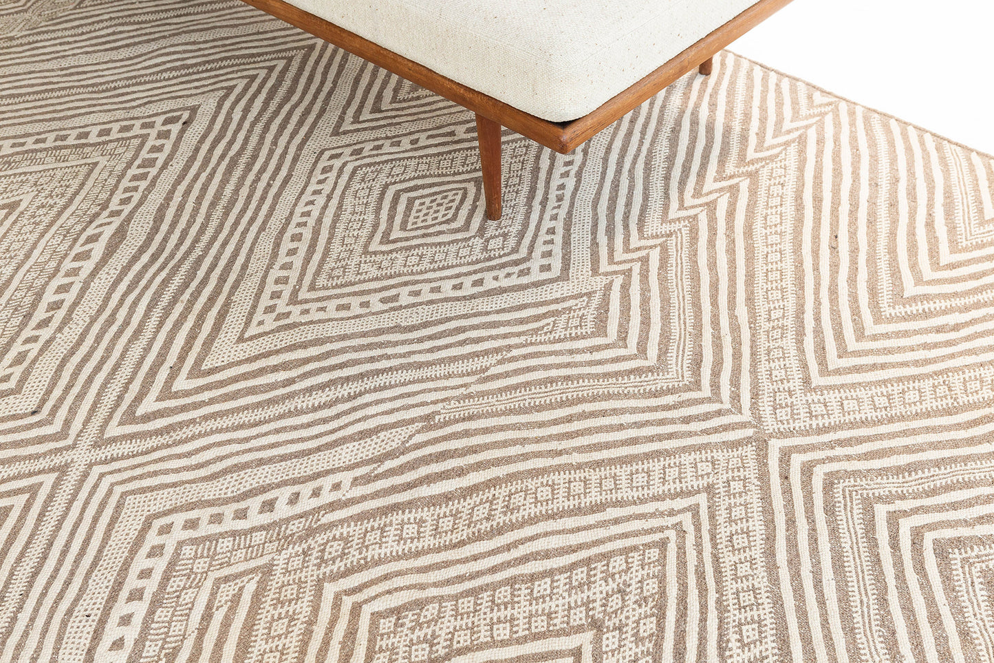 Moroccan Kilim Natural Wool