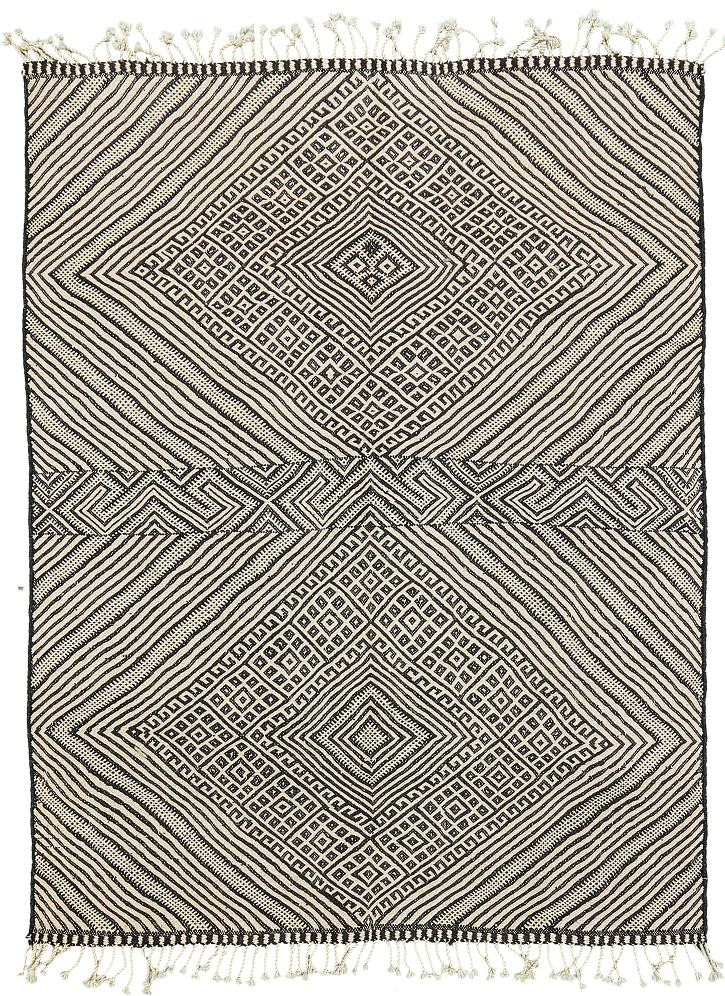 Moroccan Kilim Natural Wool