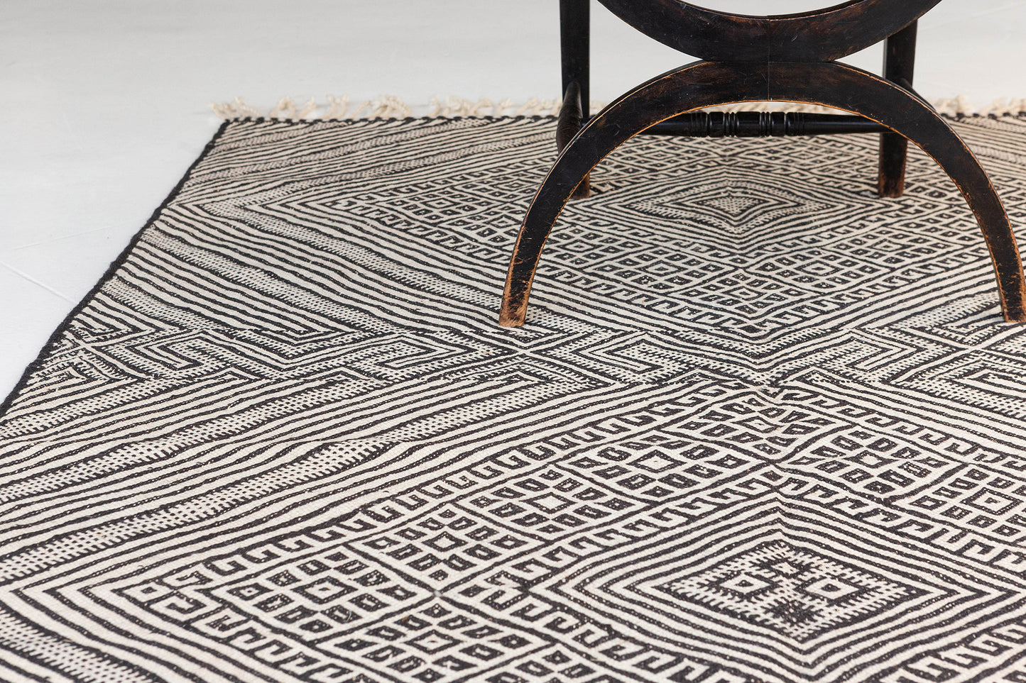 Moroccan Kilim Natural Wool