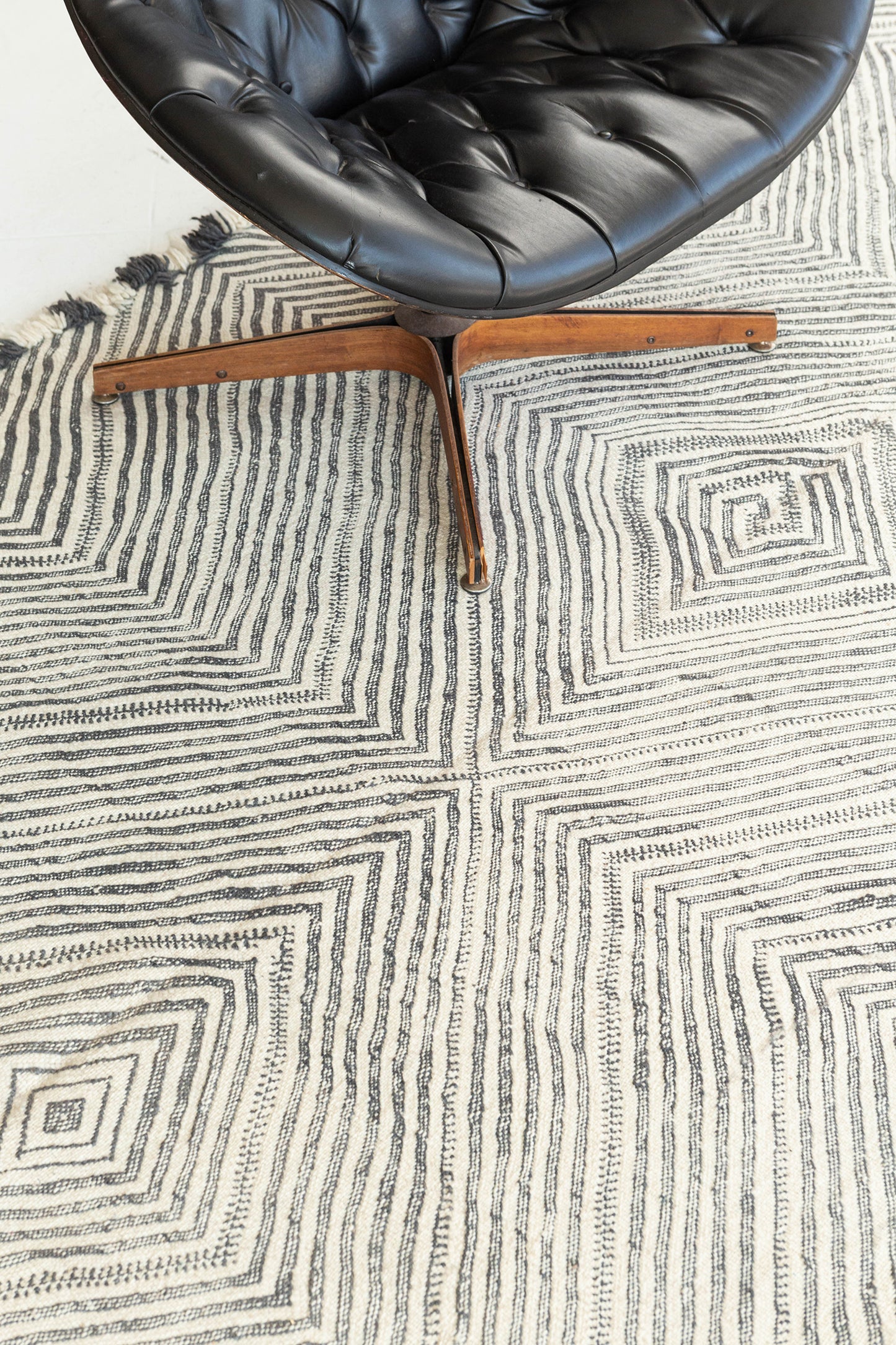 Moroccan Kilim Natural Wool