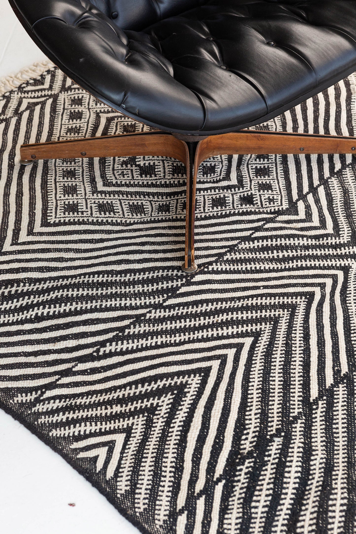 Moroccan Kilim Natural Wool
