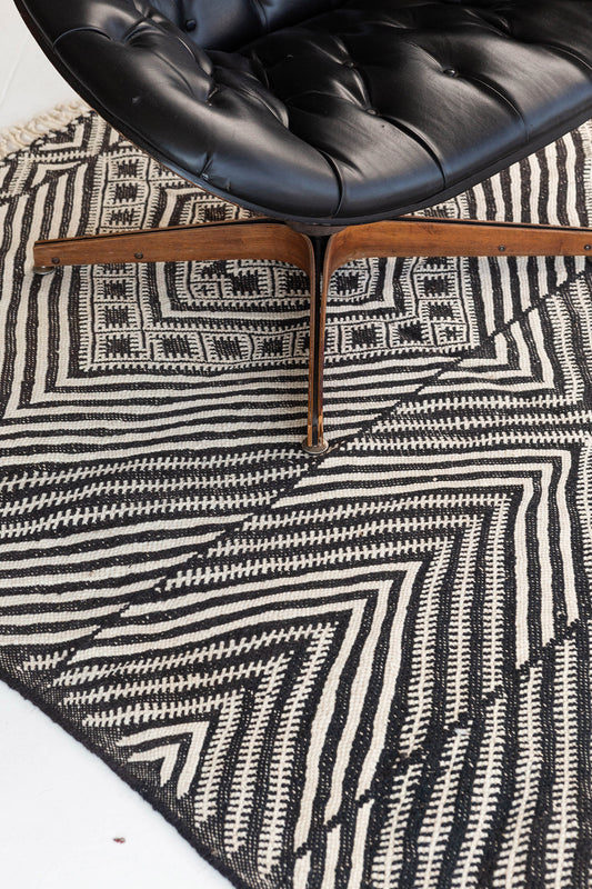 Moroccan Kilim Natural Wool