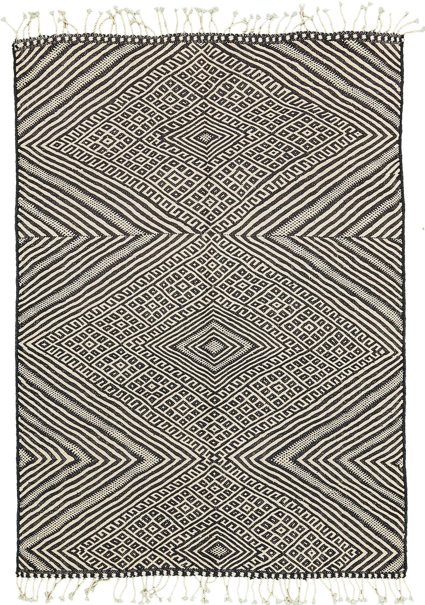 Moroccan Kilim Natural Wool
