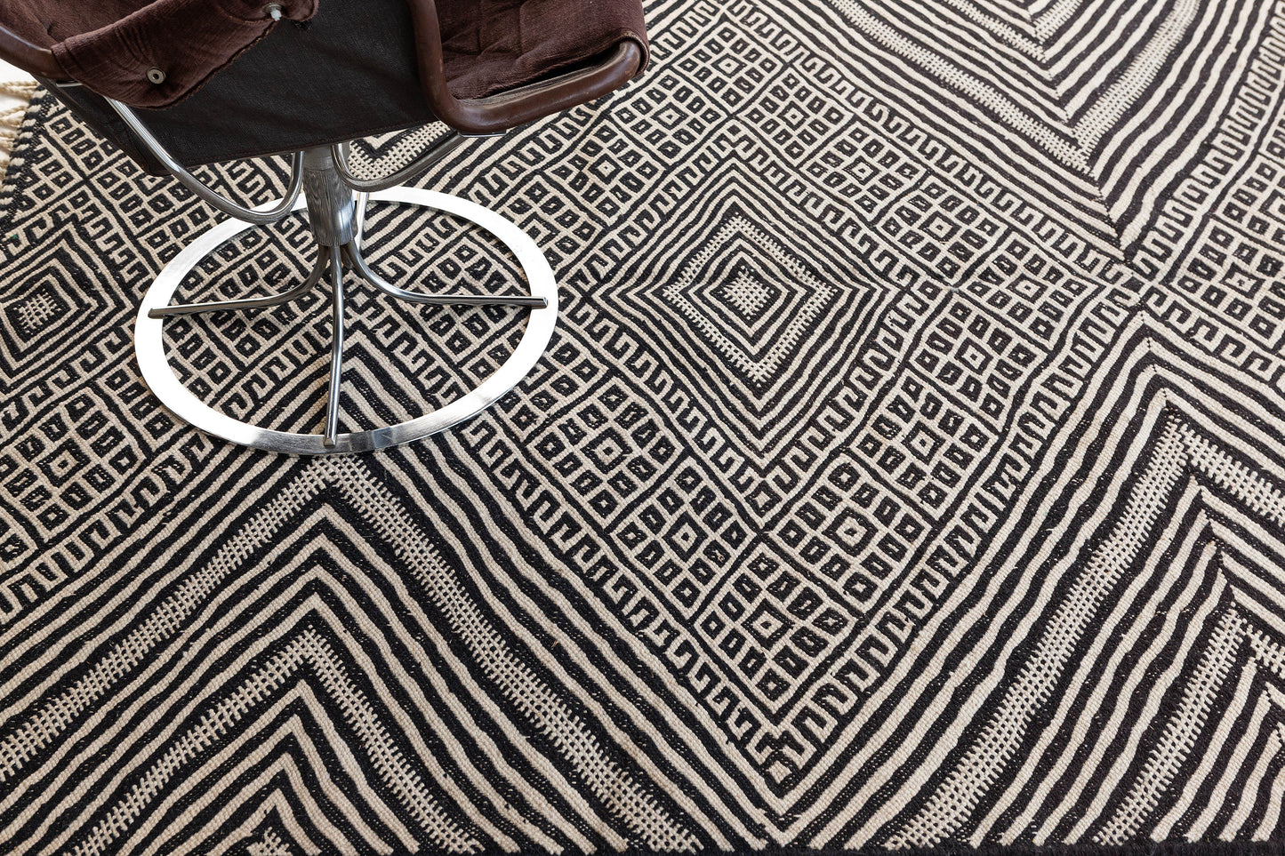Moroccan Kilim Natural Wool