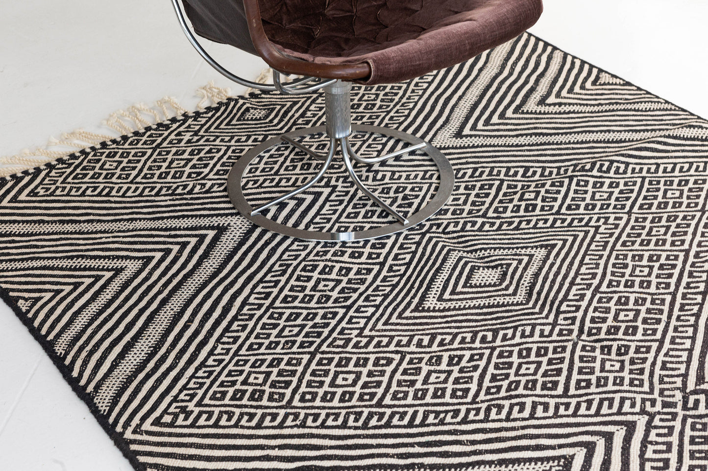 Moroccan Kilim Natural Wool