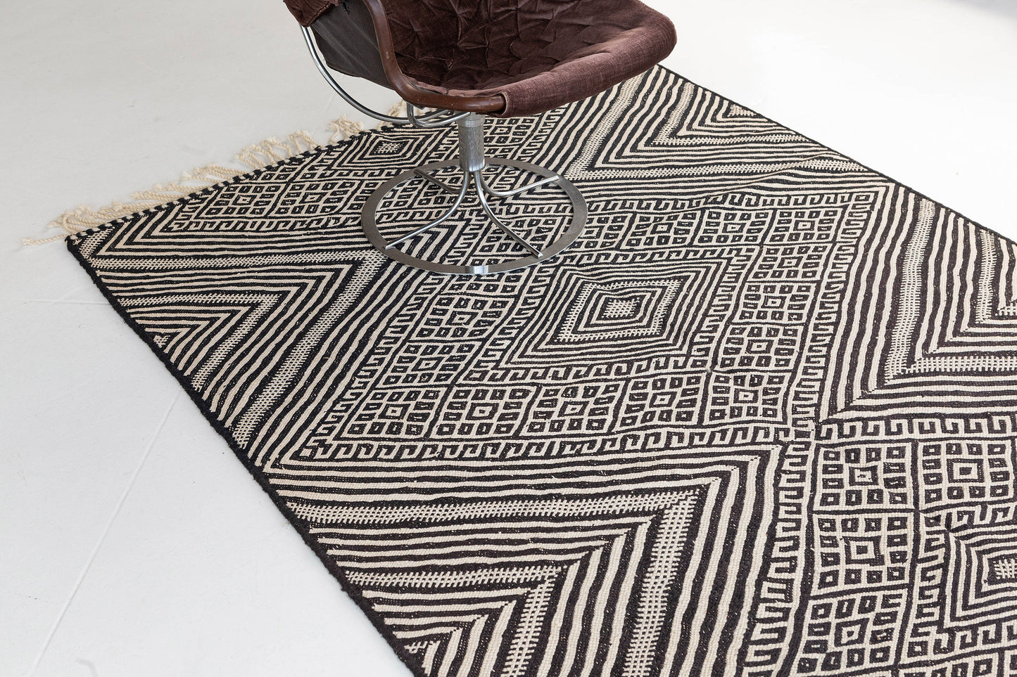 Moroccan Kilim Natural Wool
