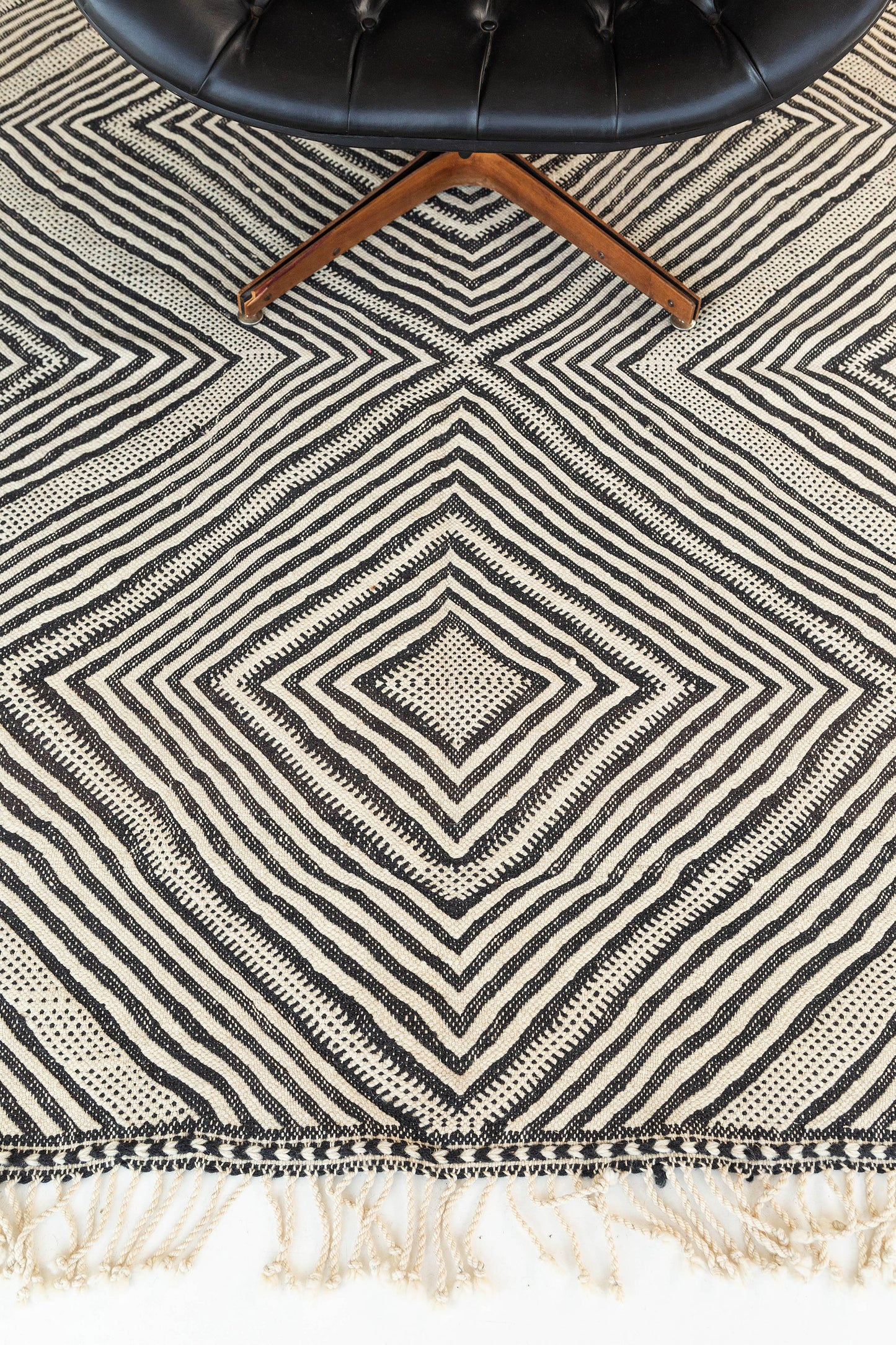 Moroccan Kilim Natural Wool