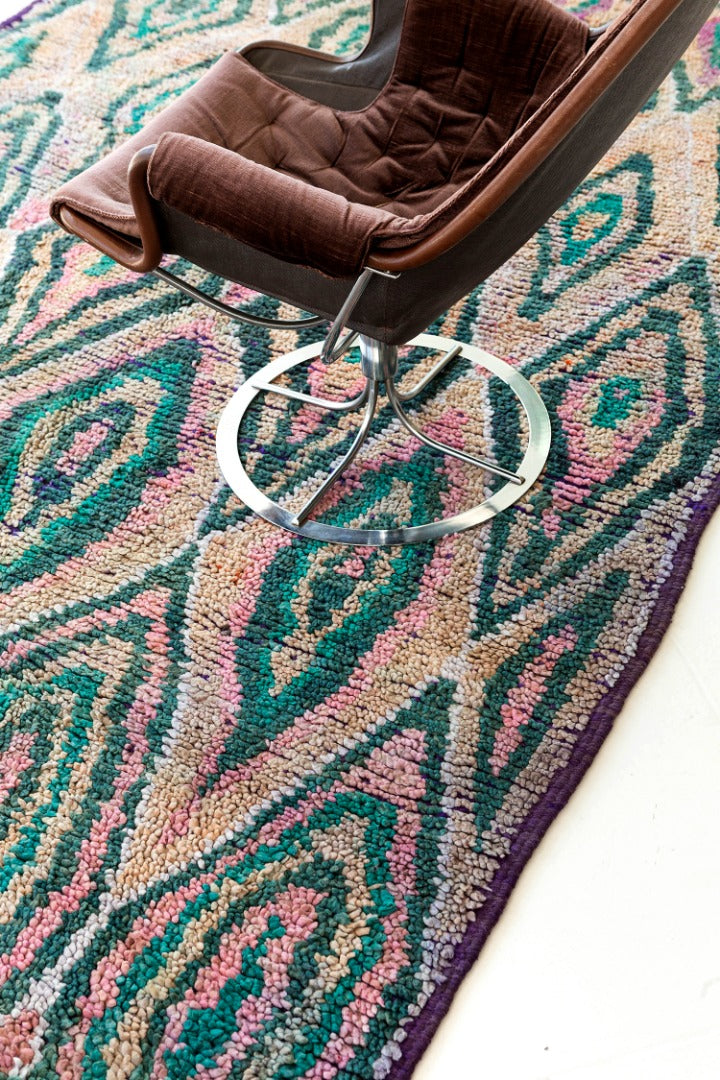 Modern Rug Image 12985 Vintage Moroccan Beni M'Guild Tribe Rug