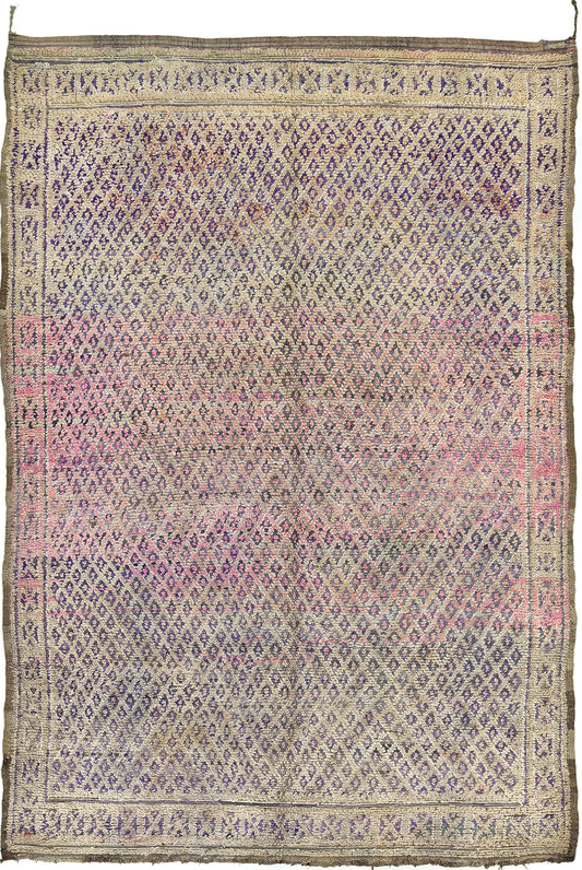 Modern Rug Image 12796 Vintage Moroccan Beni M'Guild Rug