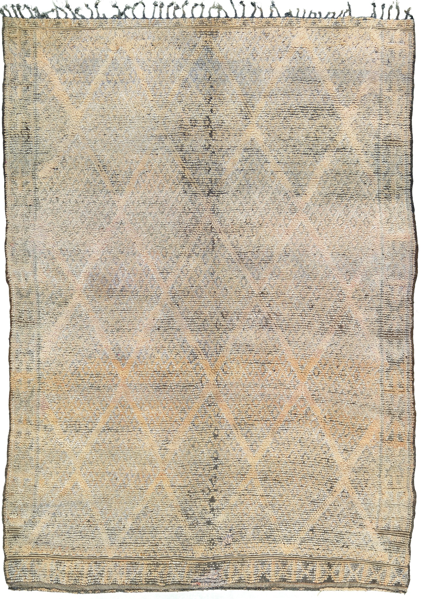 Modern Rug Image 12781 Vintage Moroccan Beni M'Guild Rug