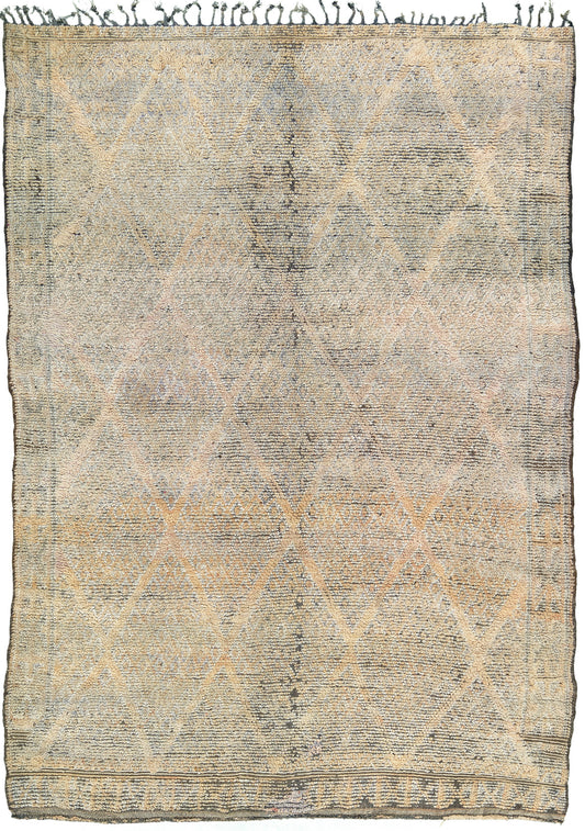 Modern Rug Image 12781 Vintage Moroccan Beni M'Guild Rug