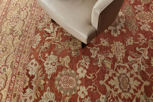 Persian Rug 2157 Antique Persian Sultanabad Rug Square Rug 29094