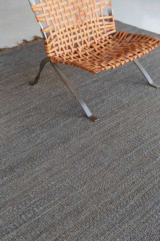 Hemp Sand Flatweave in Surf, Loam Collection