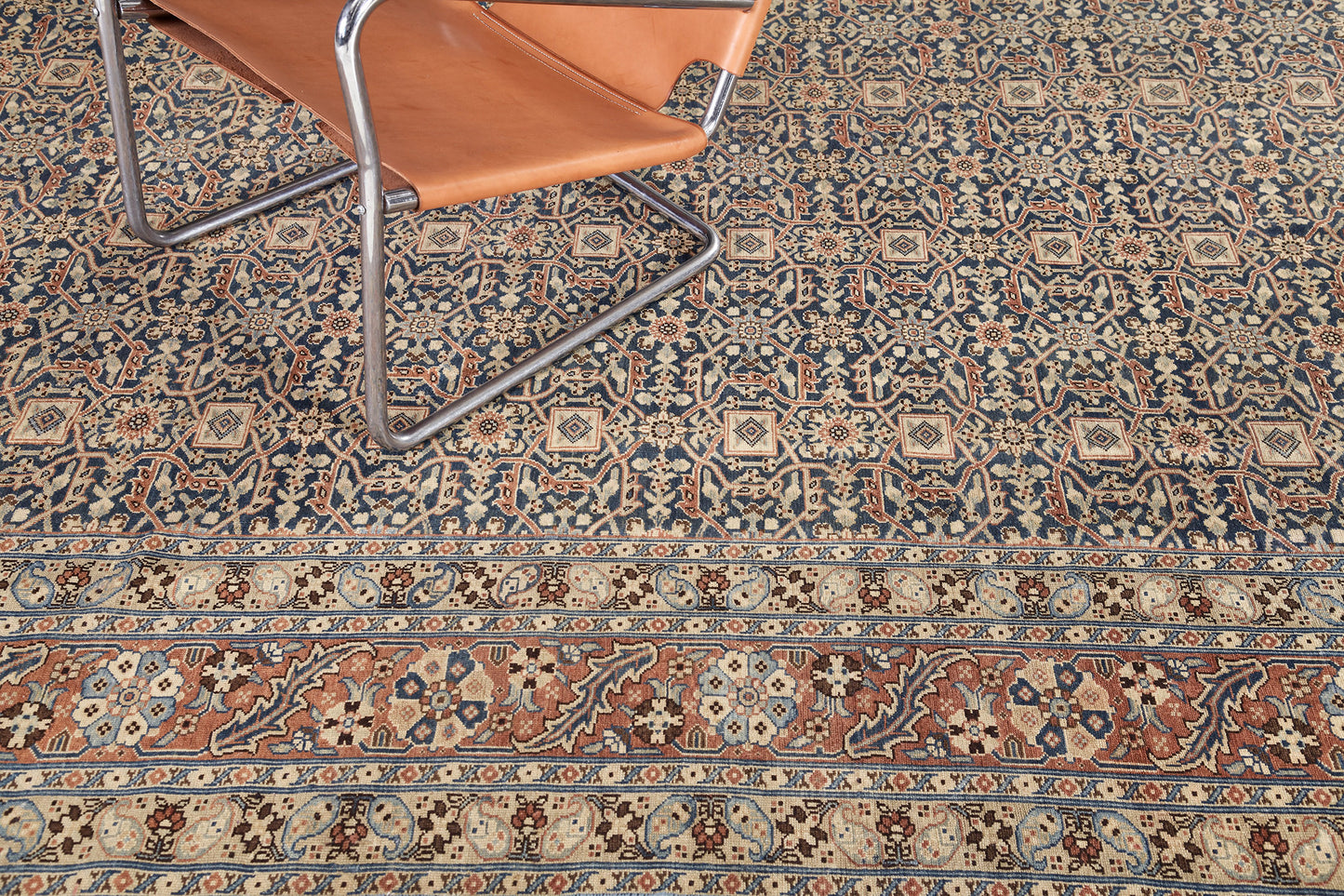 Persian Rug 4325 Vintage Persian Tabriz Seneh 29311