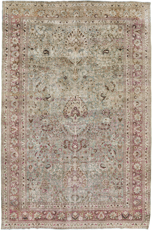 Persian Rug 4014 Vintage Persian Mashad 29320