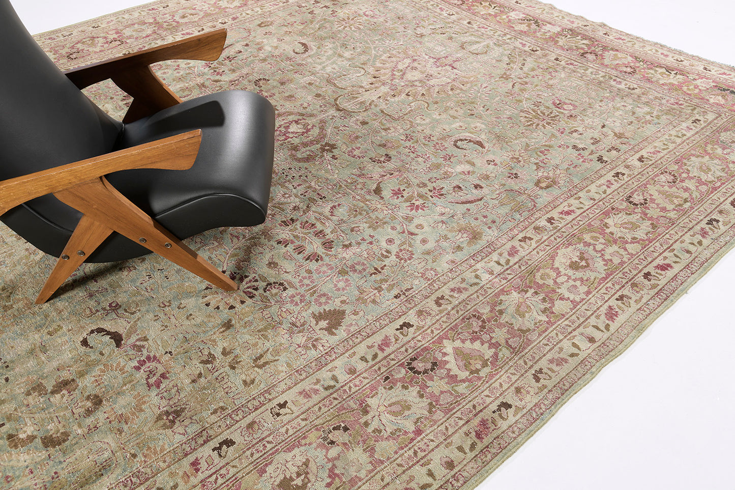 Persian Rug 4019 Vintage Persian Mashad 29320