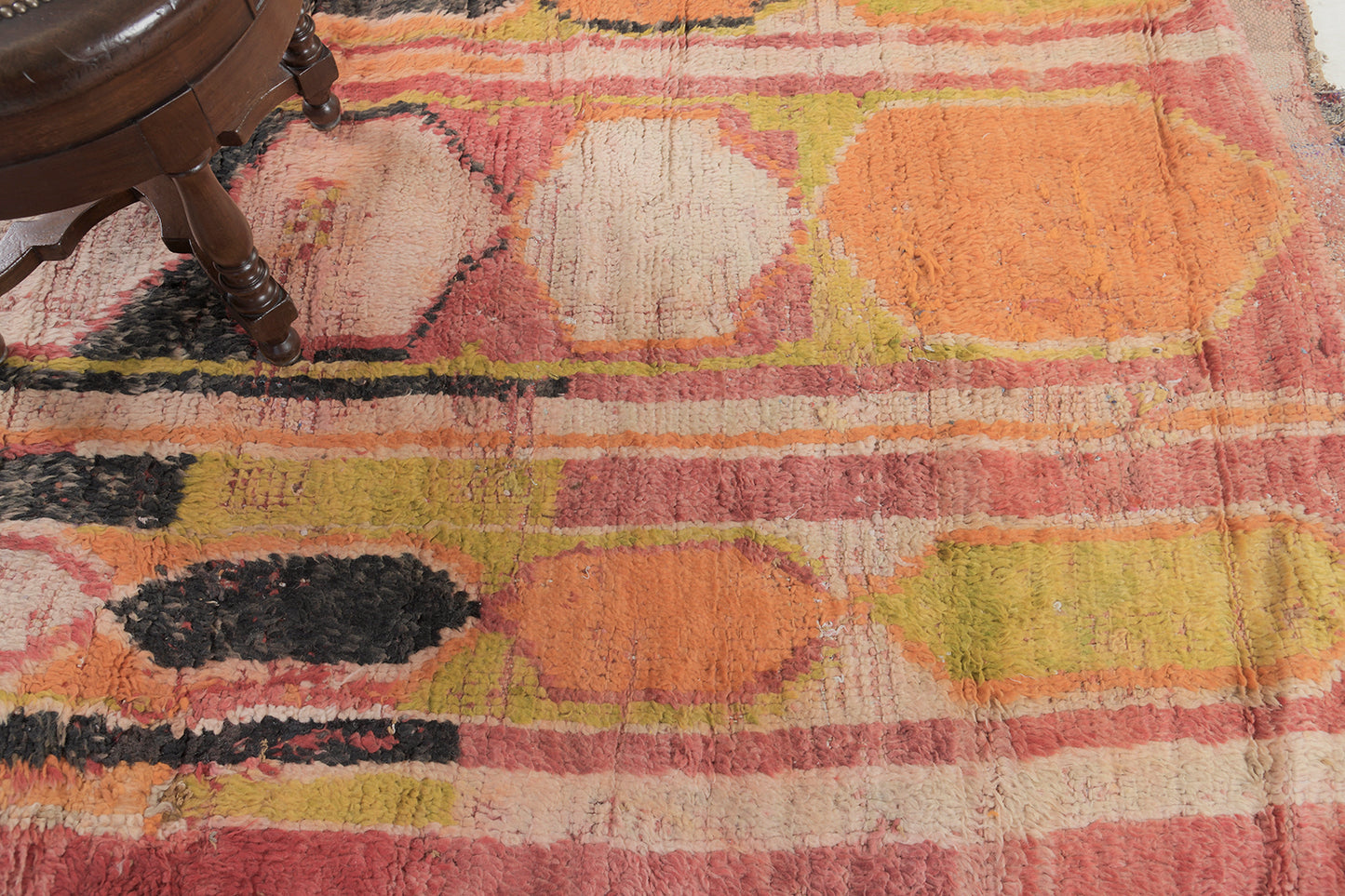 Modern Rug Image 12879 Vintage Moroccan Beni M'Guild Tribe Rug