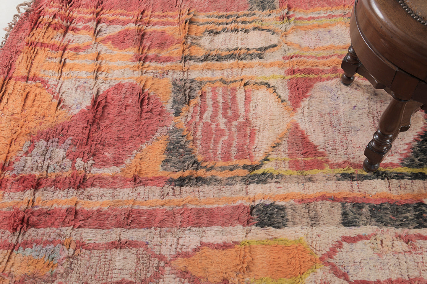 Modern Rug Image 12880 Vintage Moroccan Beni M'Guild Tribe Rug