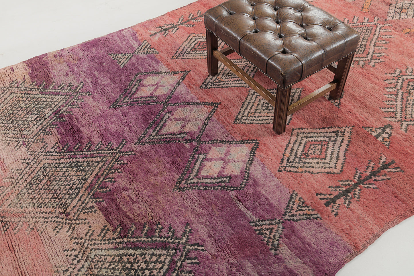 Modern Rug Image 12893 Vintage Moroccan Beni M'Guild Tribe Rug