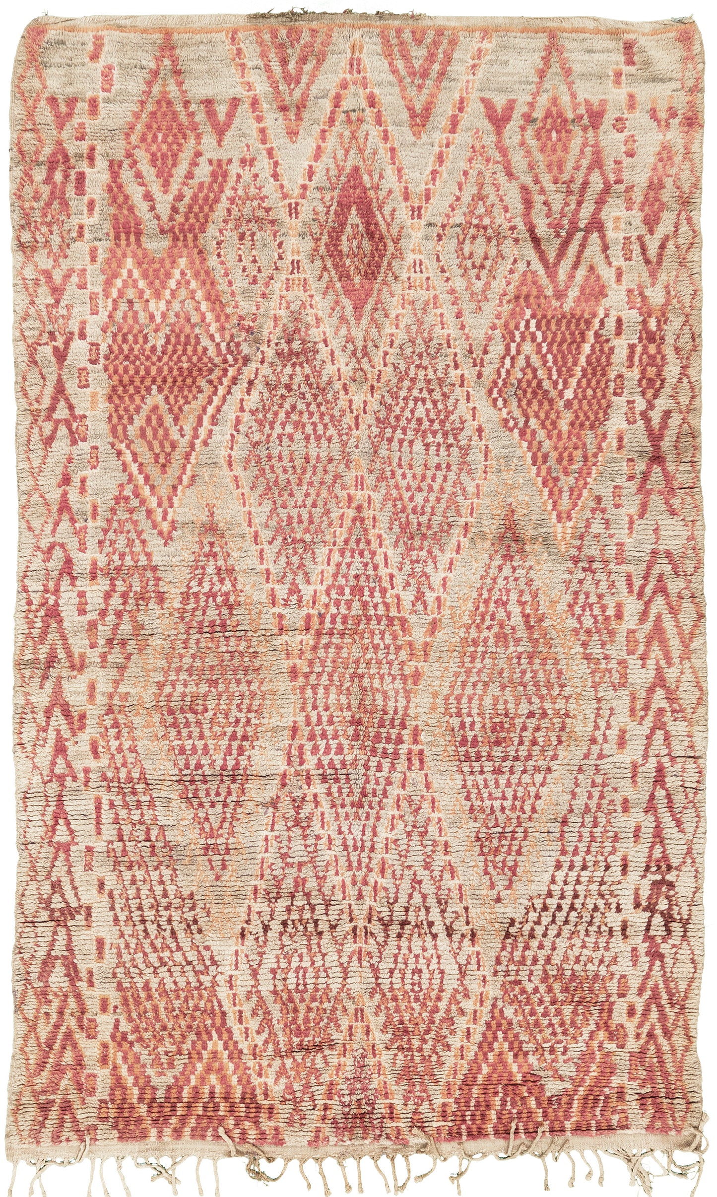 Modern Rug Image 12856 Vintage Moroccan Beni M'Guild Tribe Rug