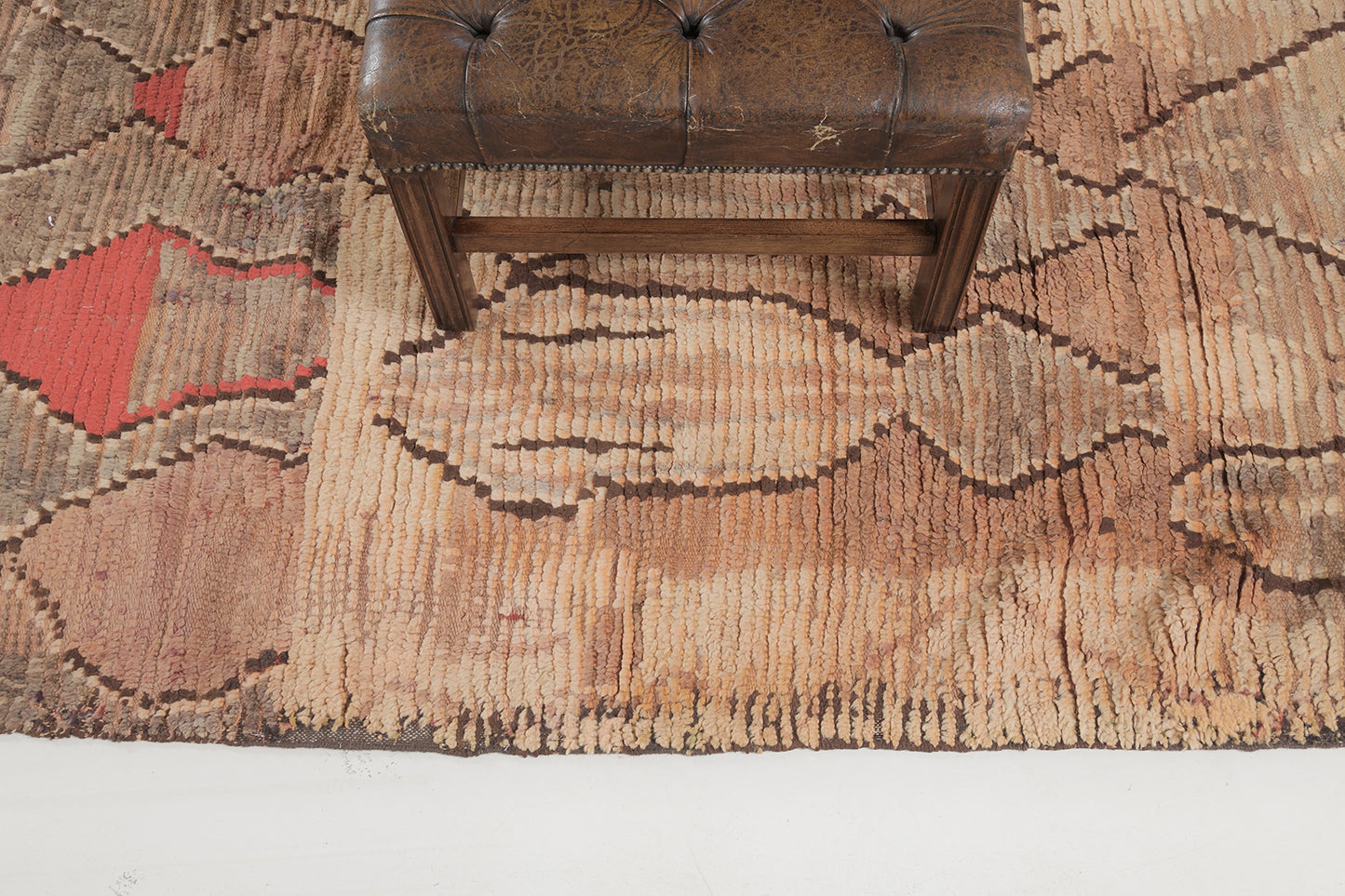 Modern Rug Image 12855 Vintage Moroccan Beni M'Guild Tribe Rug