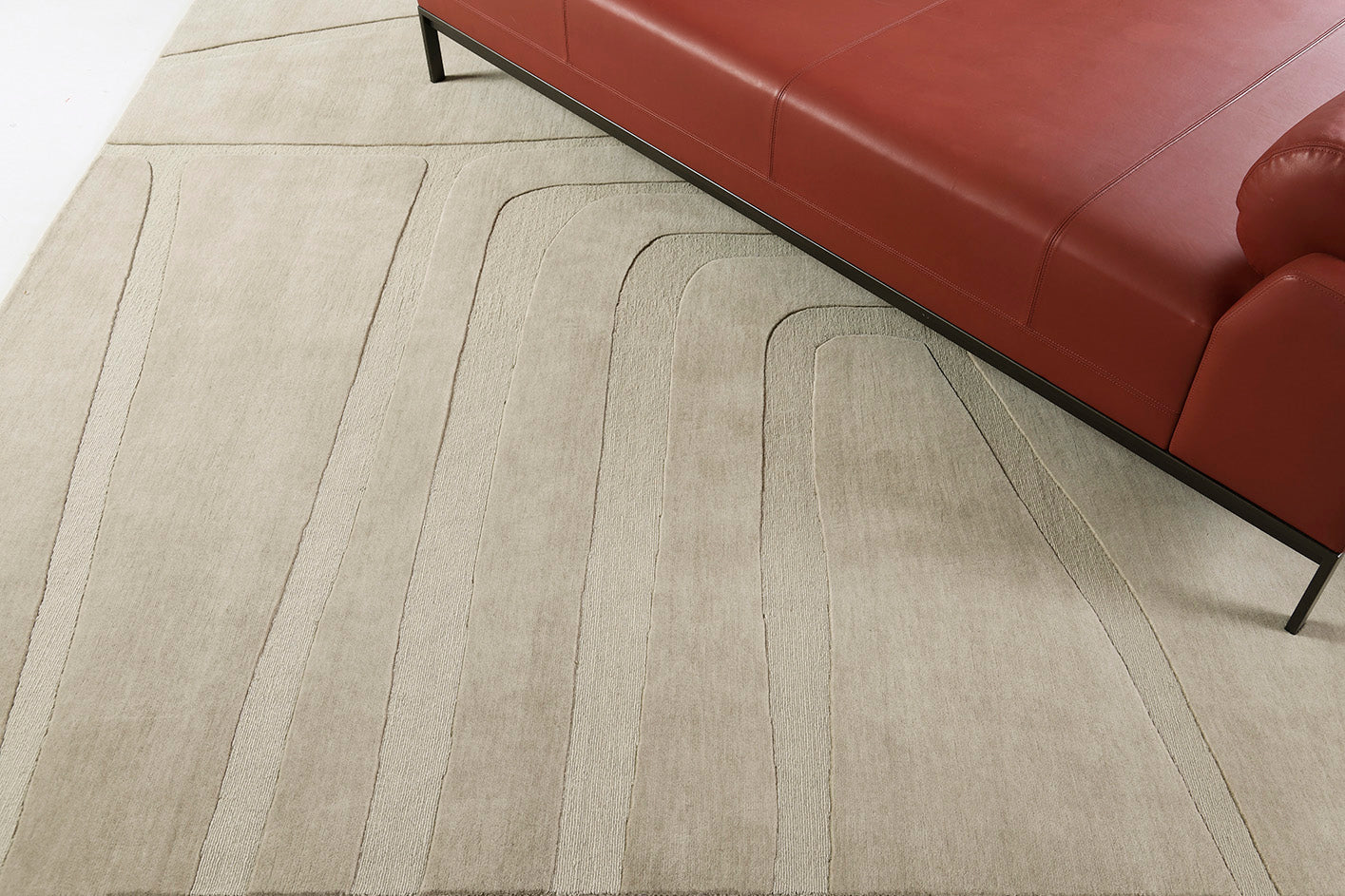 Modern Rug Image 6465 Maize by Erinn V.