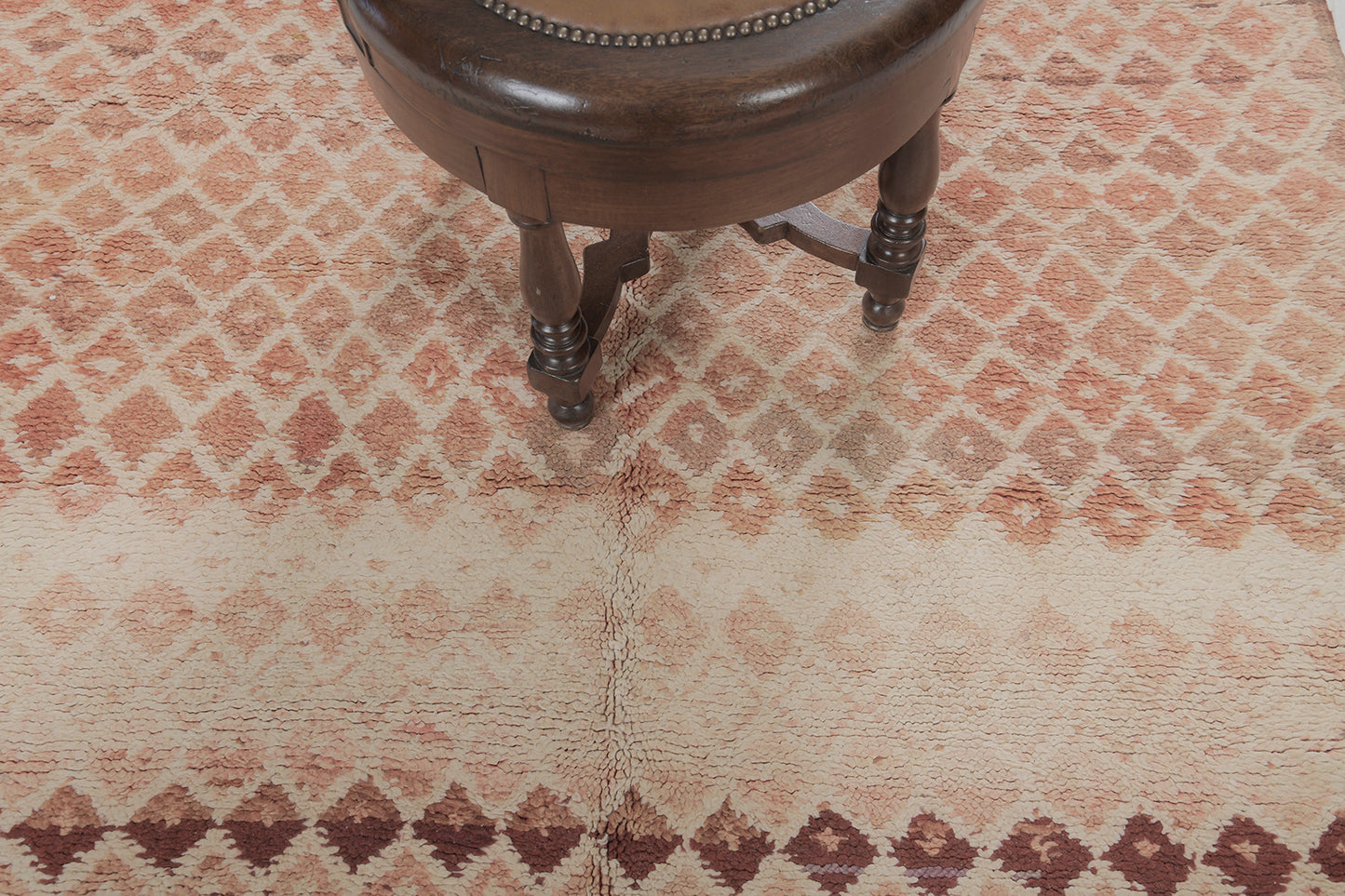 Vintage Moroccan Beni M'Guild Tribe Rug