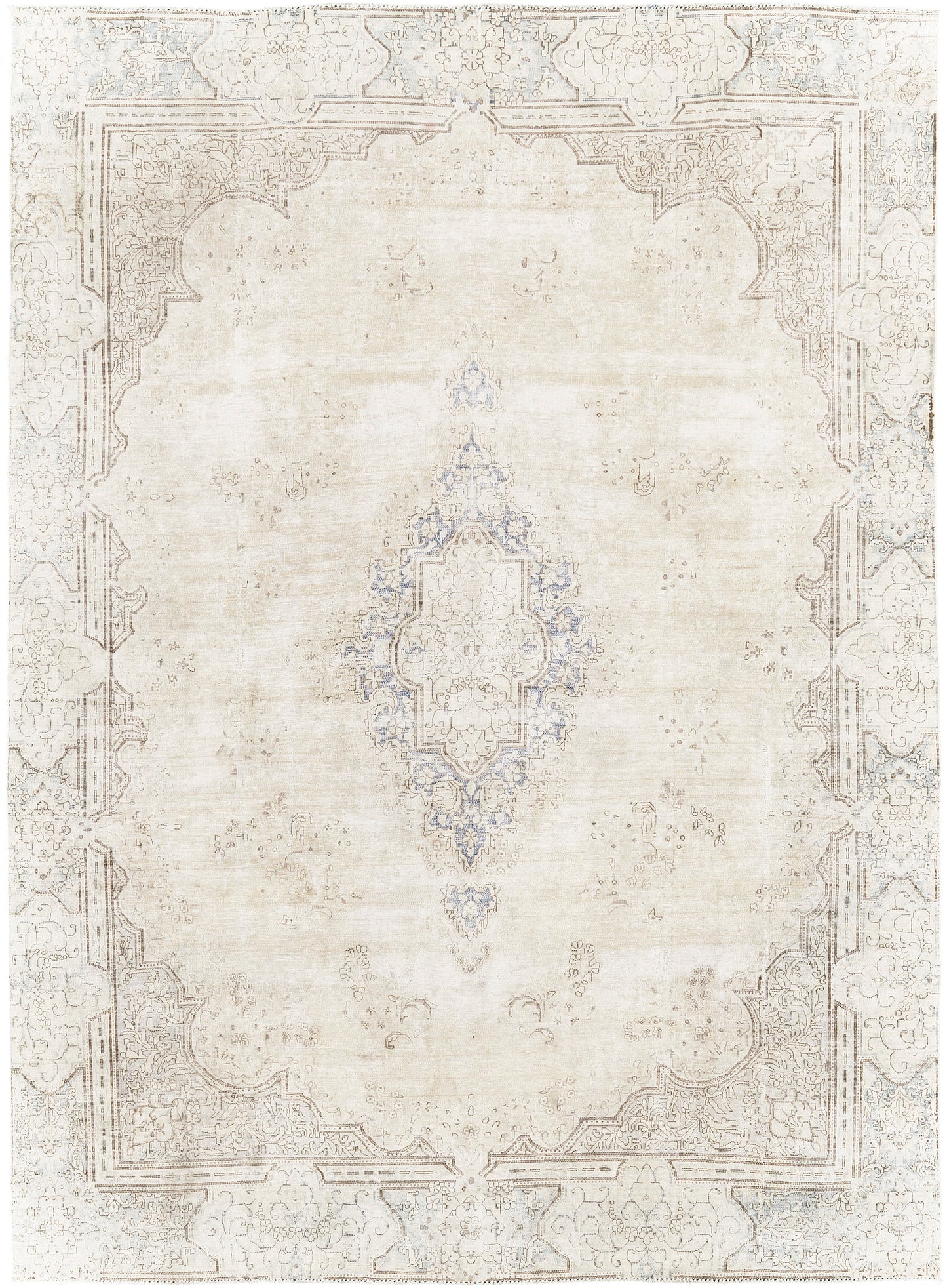 Vintage Persian Kerman 29389