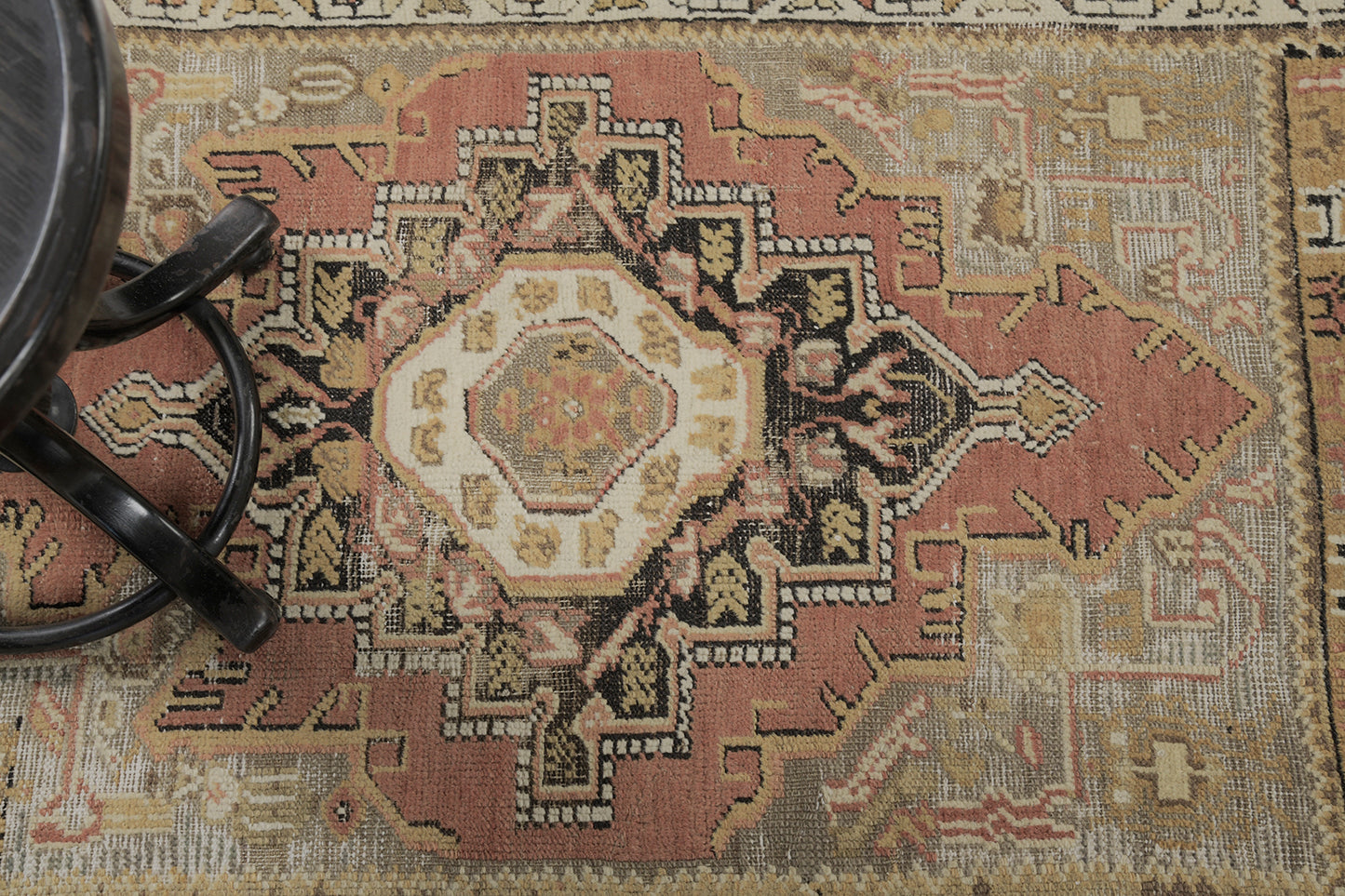Vintage Turkish Anatolian Maden Rug